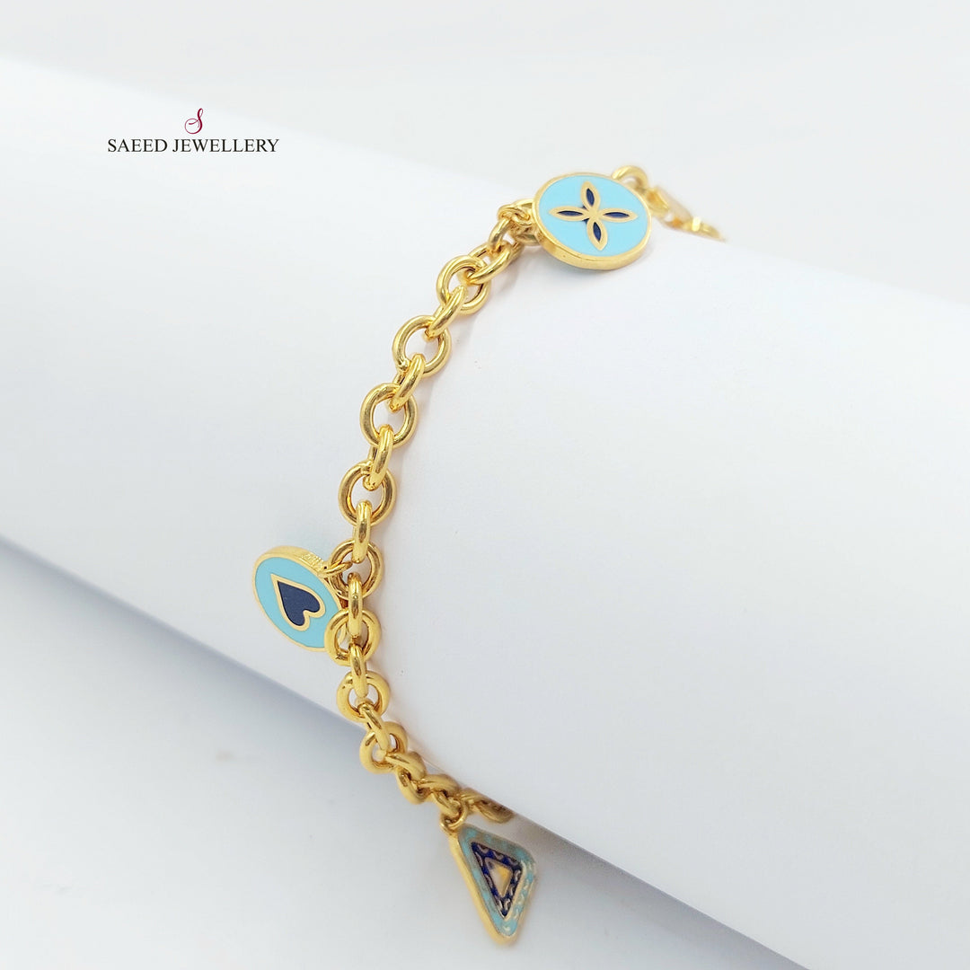 21K طقم انفينيتي-مجوهرات الشيخ سعيد-Saeed Jewelry 