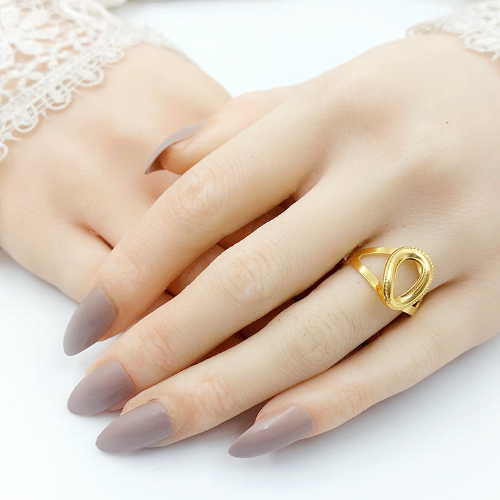 21K طقم تافت-مجوهرات الشيخ سعيد-Saeed Jewelry 