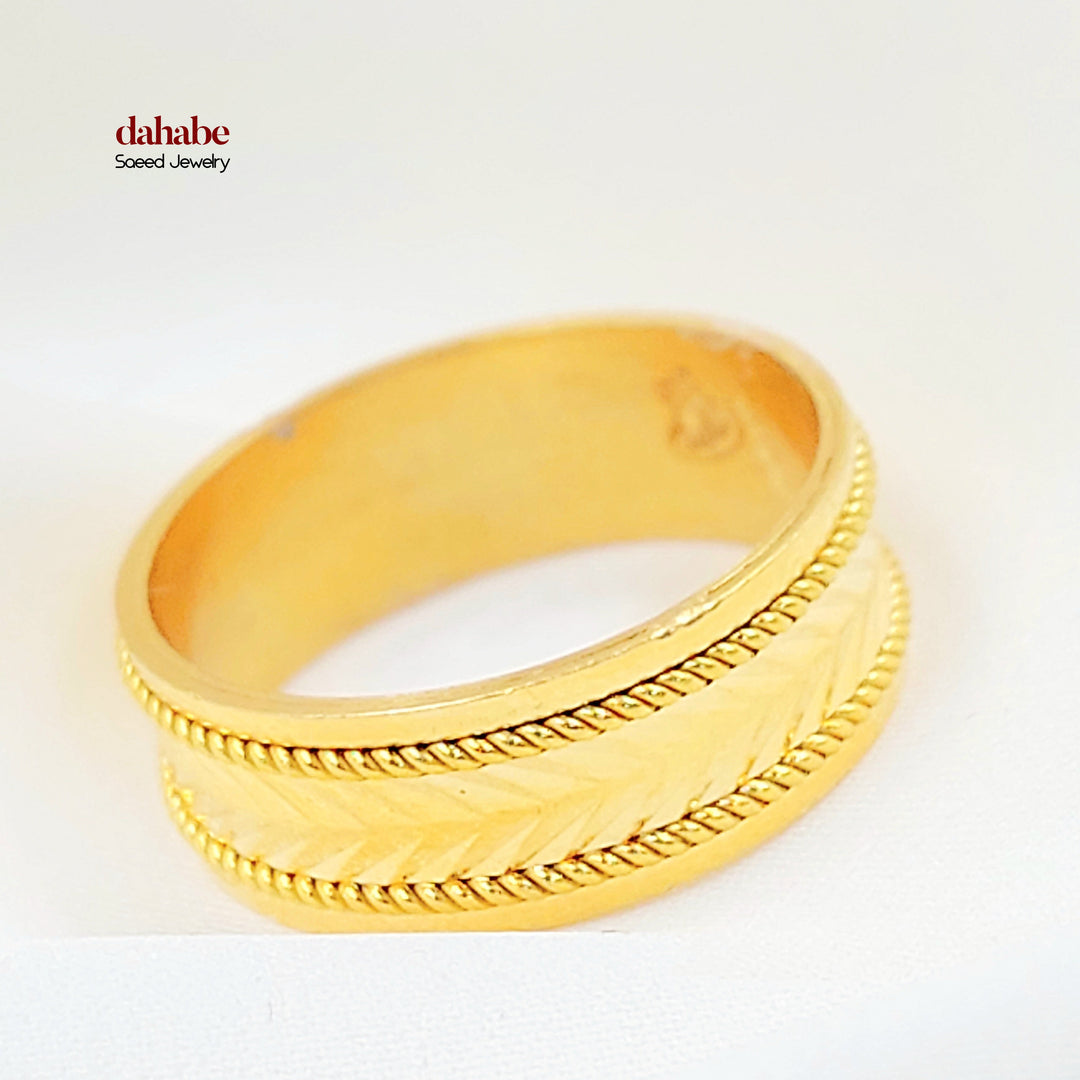 21K ذبلة سهم سي ان سي-مجوهرات الشيخ سعيد-Saeed Jewelry 