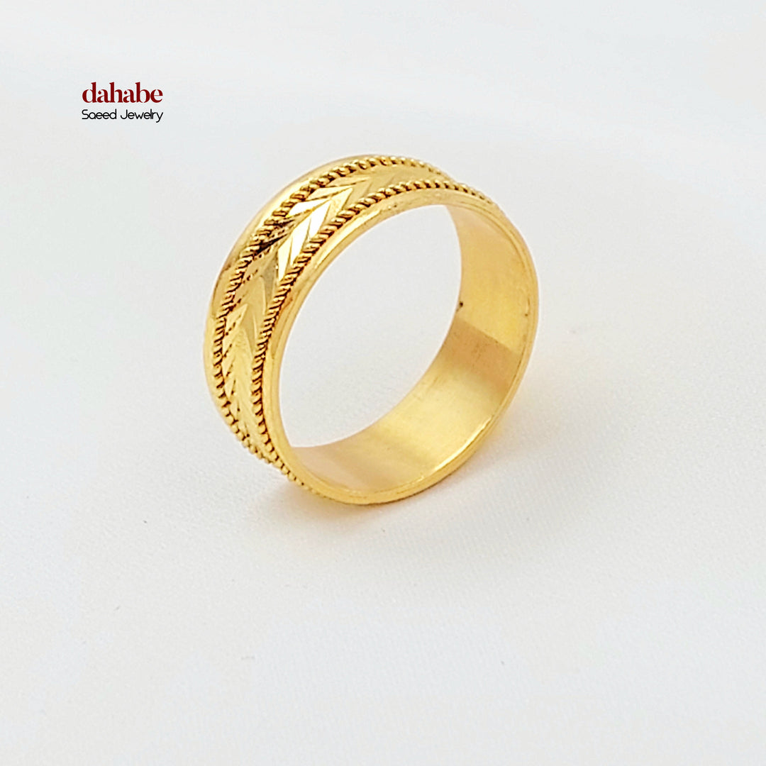 21K ذبلة سهم سي ان سي-مجوهرات الشيخ سعيد-Saeed Jewelry 