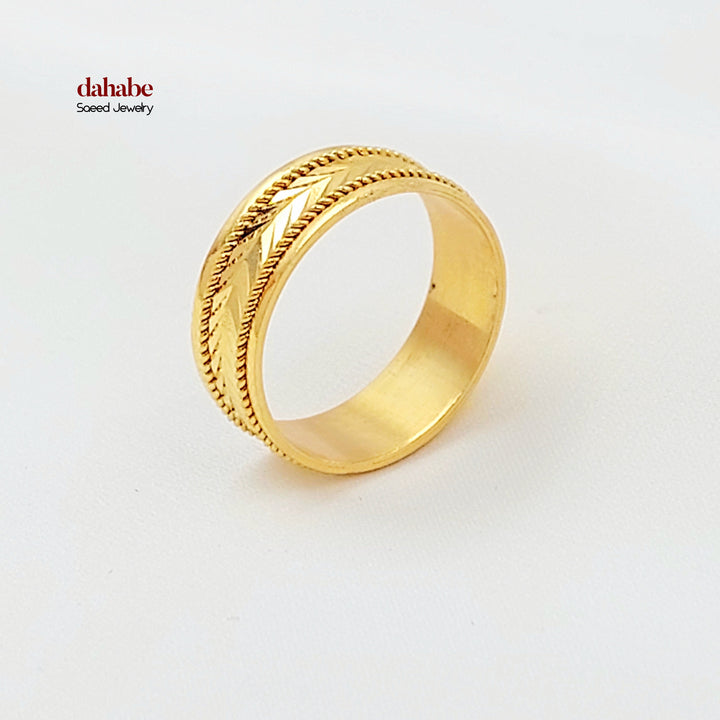 21K ذبلة سهم سي ان سي-مجوهرات الشيخ سعيد-Saeed Jewelry 