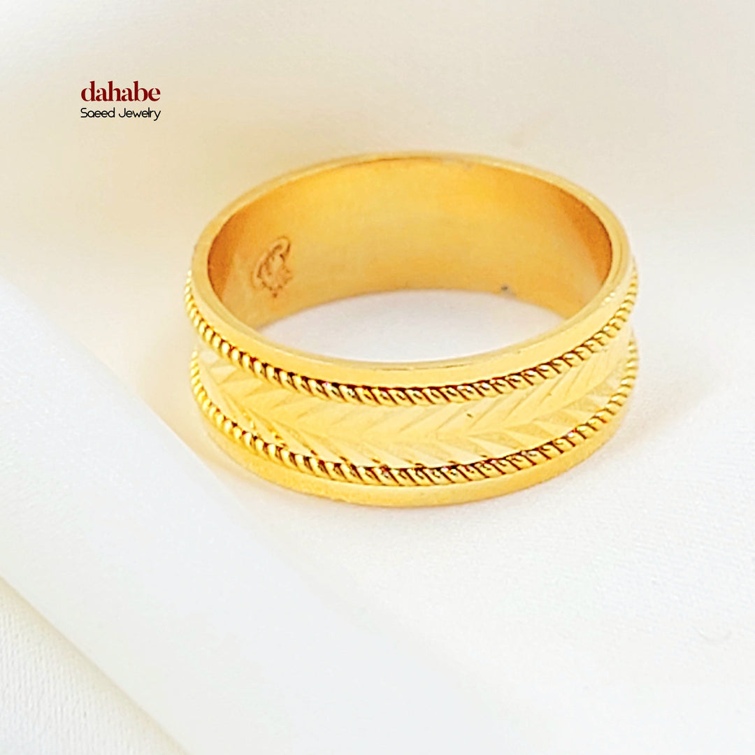 21K ذبلة سهم سي ان سي-مجوهرات الشيخ سعيد-Saeed Jewelry 
