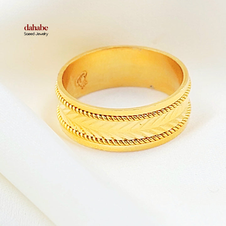 21K ذبلة سهم سي ان سي-مجوهرات الشيخ سعيد-Saeed Jewelry 