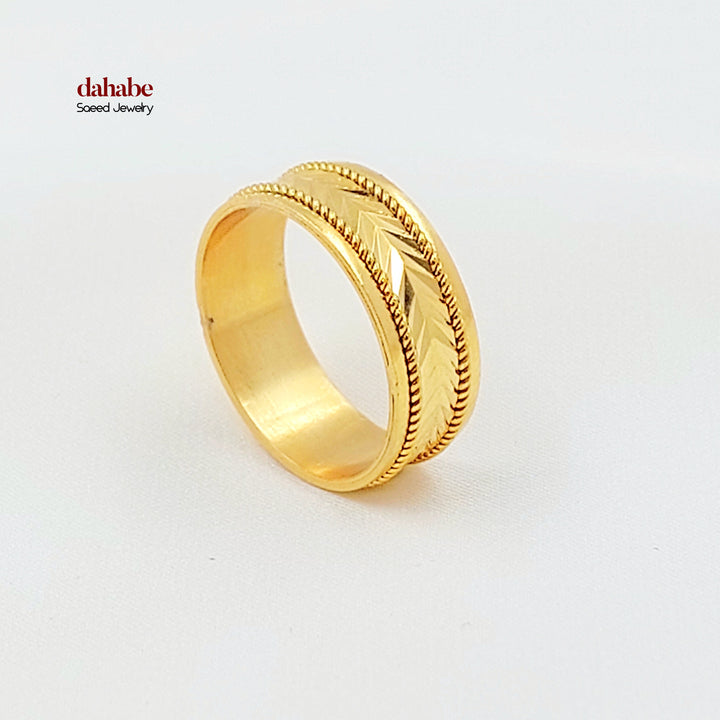 21K ذبلة سهم سي ان سي-مجوهرات الشيخ سعيد-Saeed Jewelry 