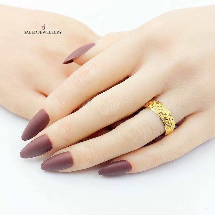 21K ذبلة معين سي ان سي-مجوهرات الشيخ سعيد-Saeed Jewelry 
