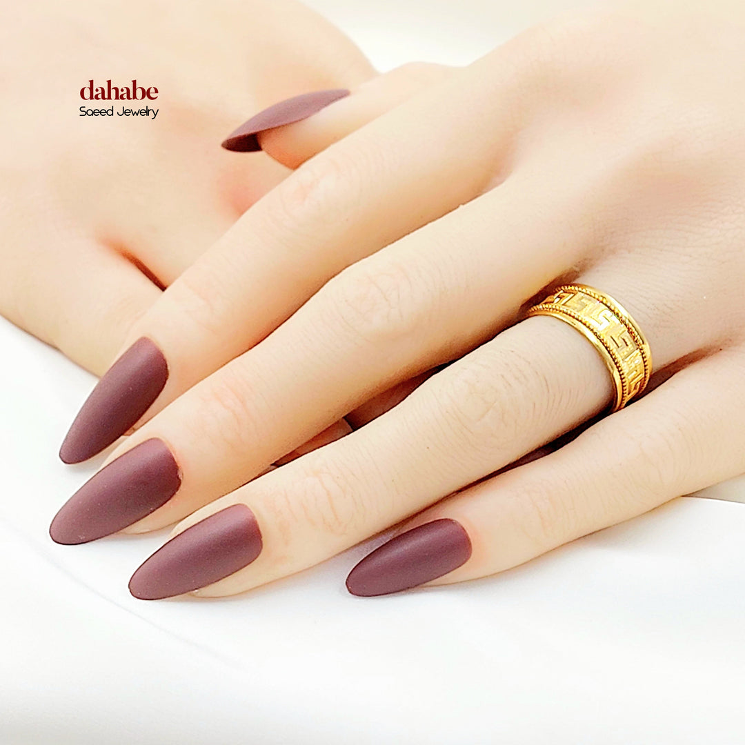 21K ذبلة فيرنا سي ان سي-مجوهرات الشيخ سعيد-Saeed Jewelry 