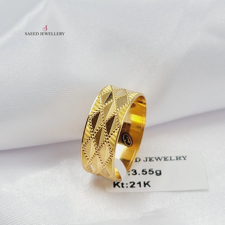 21K ذبلة سي ان سي-مجوهرات الشيخ سعيد-Saeed Jewelry 