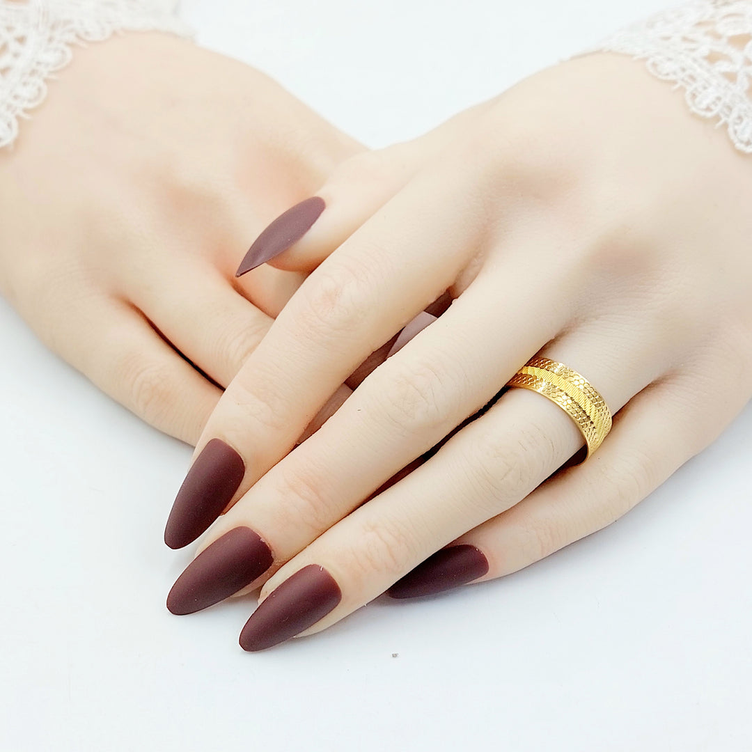 21K ذبلة سي ان سي-مجوهرات الشيخ سعيد-Saeed Jewelry 