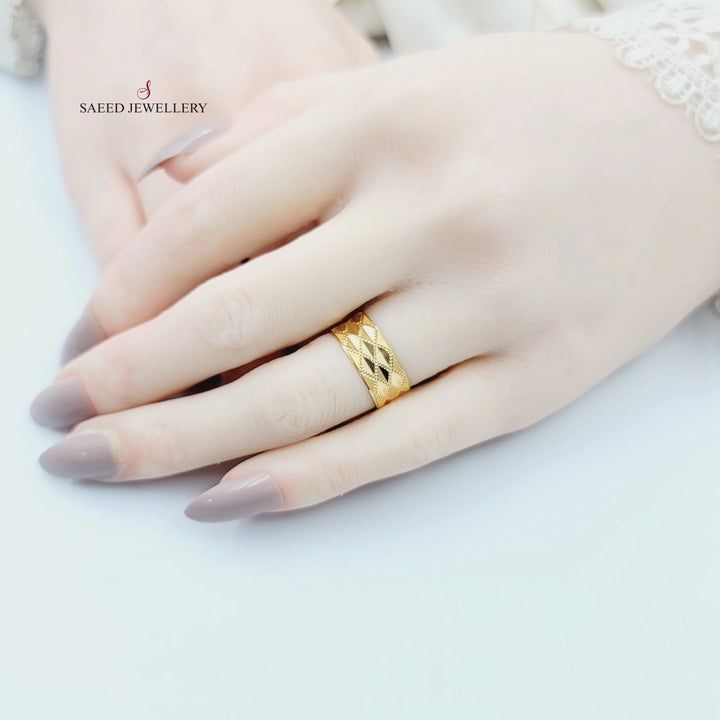 21K ذبلة سي ان سي-مجوهرات الشيخ سعيد-Saeed Jewelry 