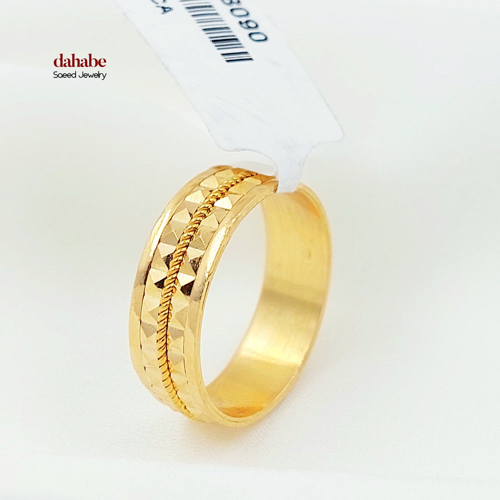 21K ذبلة سي ان سي اكسترا-مجوهرات الشيخ سعيد-Saeed Jewelry 