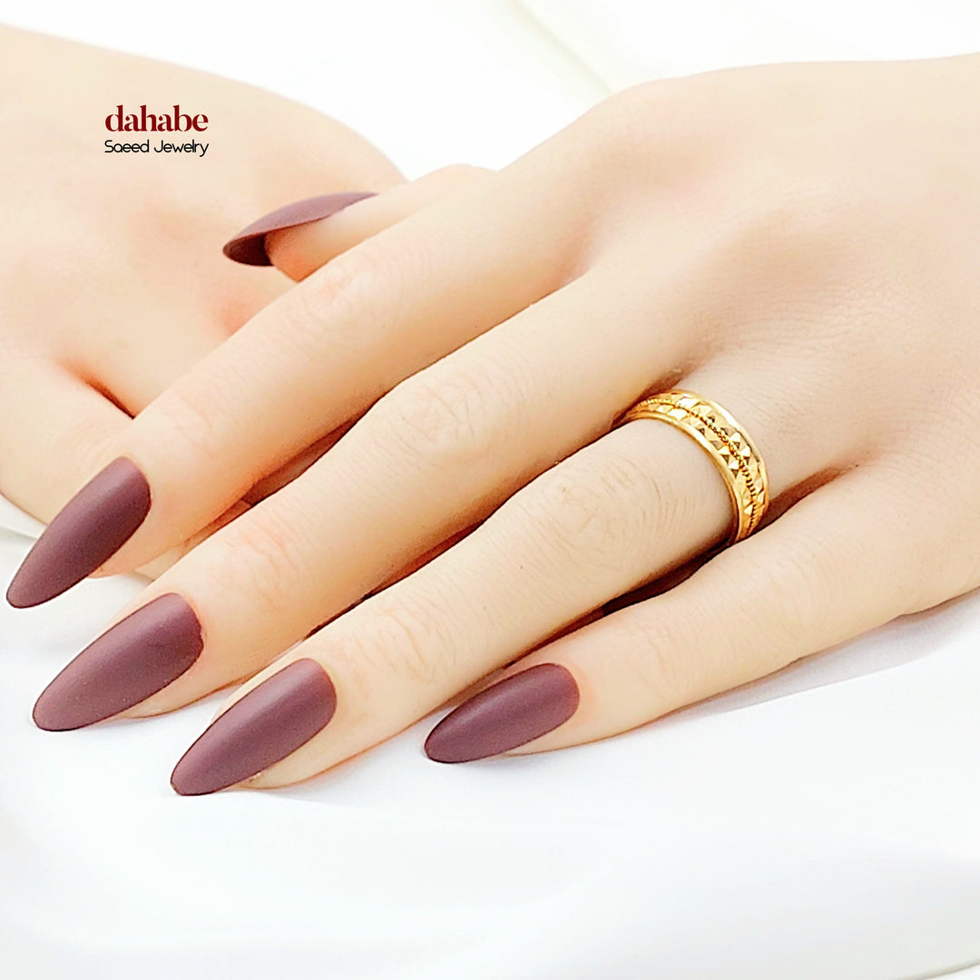 21K ذبلة سي ان سي اكسترا-مجوهرات الشيخ سعيد-Saeed Jewelry 