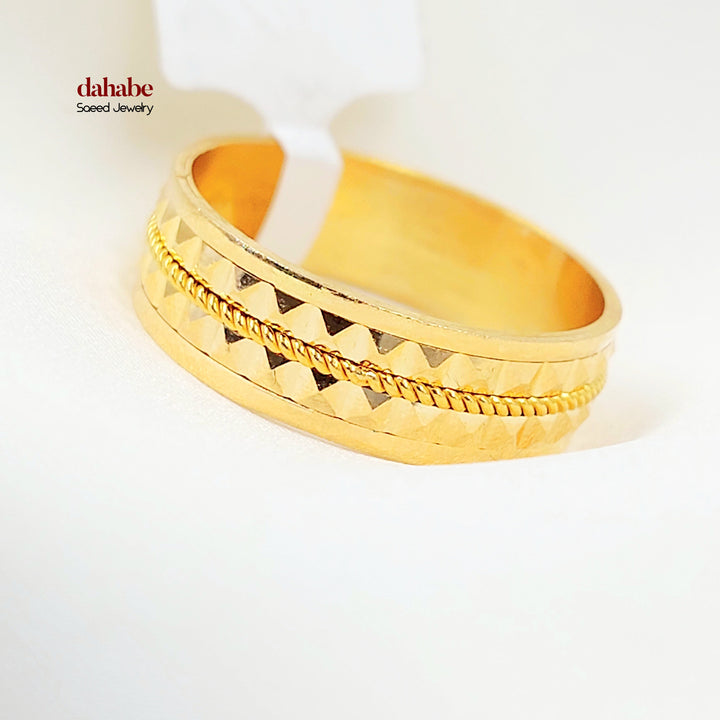 21K ذبلة سي ان سي اكسترا-مجوهرات الشيخ سعيد-Saeed Jewelry 
