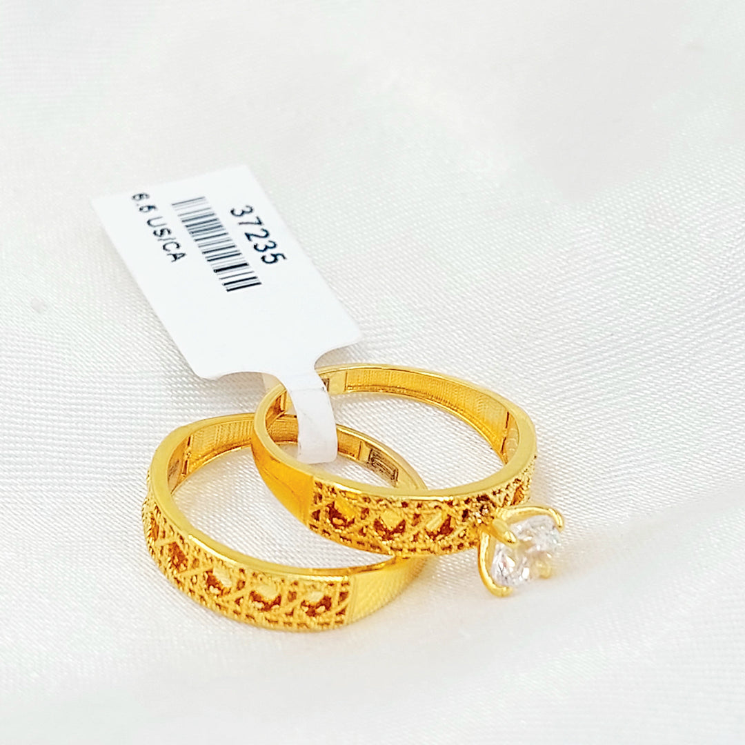 21K ذبلة تونز اكسترا-مجوهرات الشيخ سعيد-Saeed Jewelry 