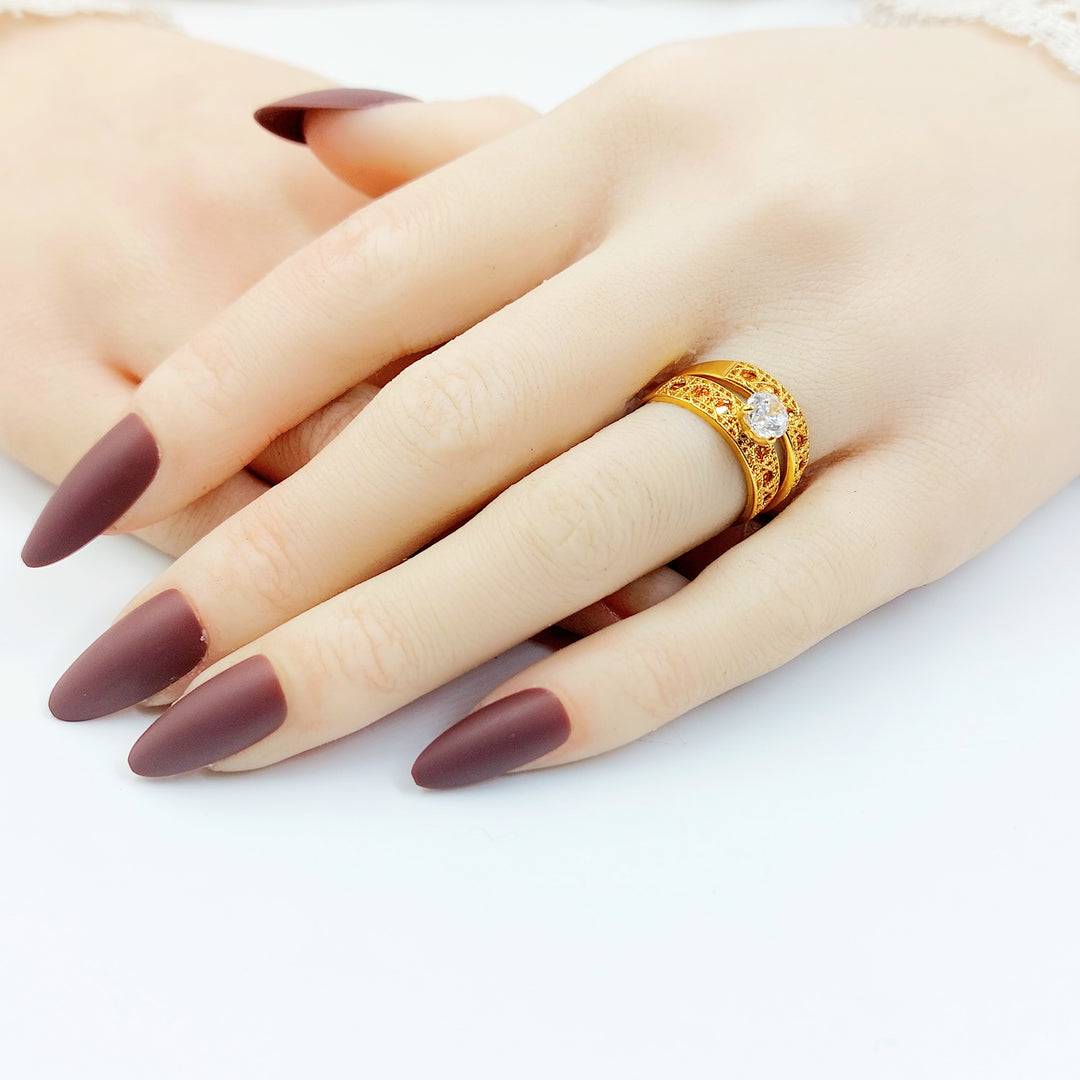 21K ذبلة تونز اكسترا-مجوهرات الشيخ سعيد-Saeed Jewelry 