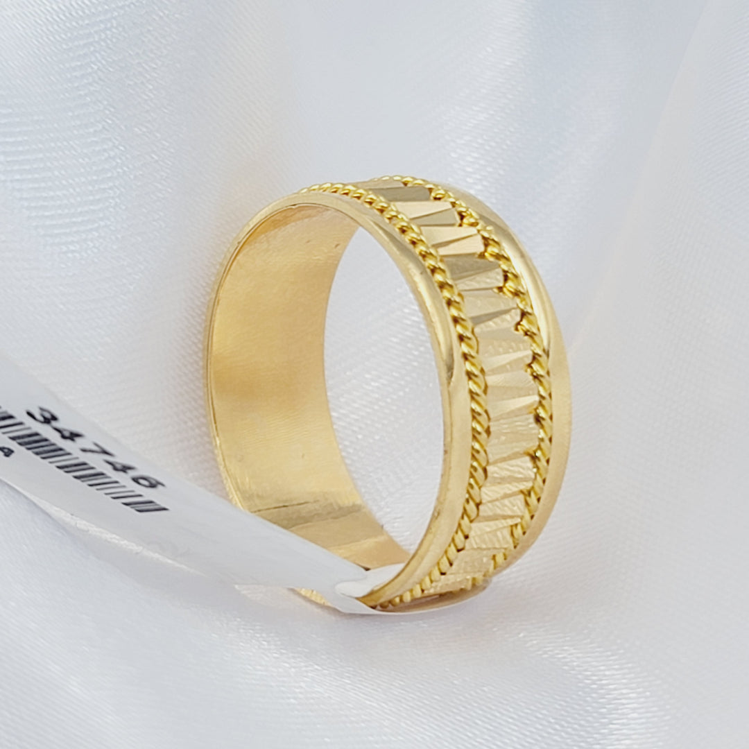 21K ذبلة سي ان سي جدل-مجوهرات الشيخ سعيد-Saeed Jewelry 