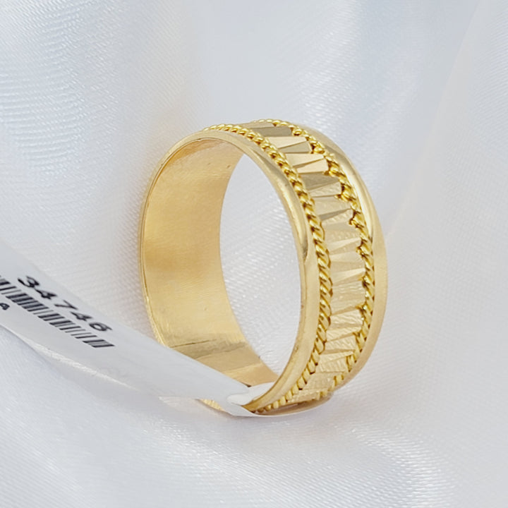 21K ذبلة سي ان سي جدل-مجوهرات الشيخ سعيد-Saeed Jewelry 