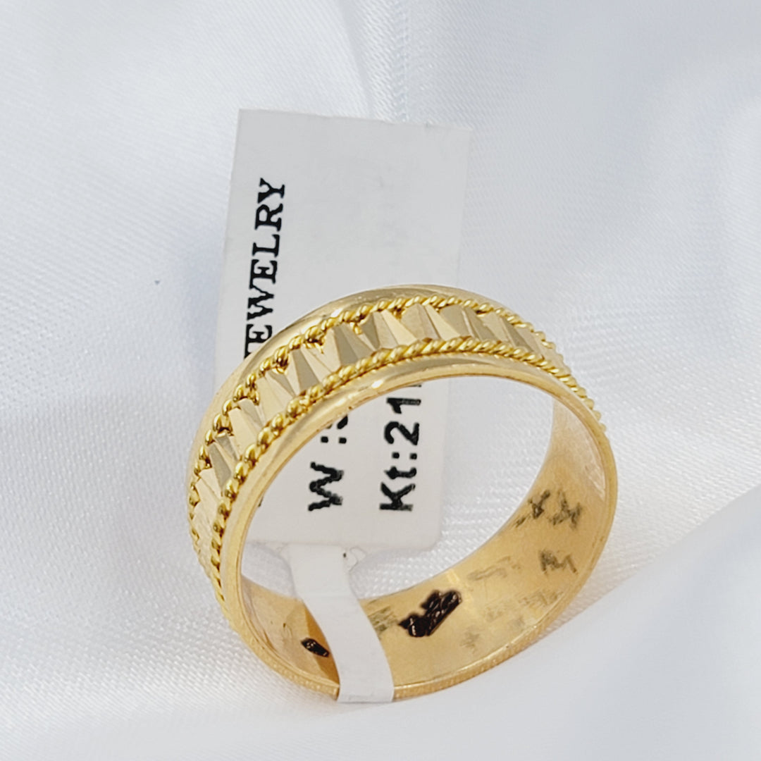 21K ذبلة سي ان سي جدل-مجوهرات الشيخ سعيد-Saeed Jewelry 