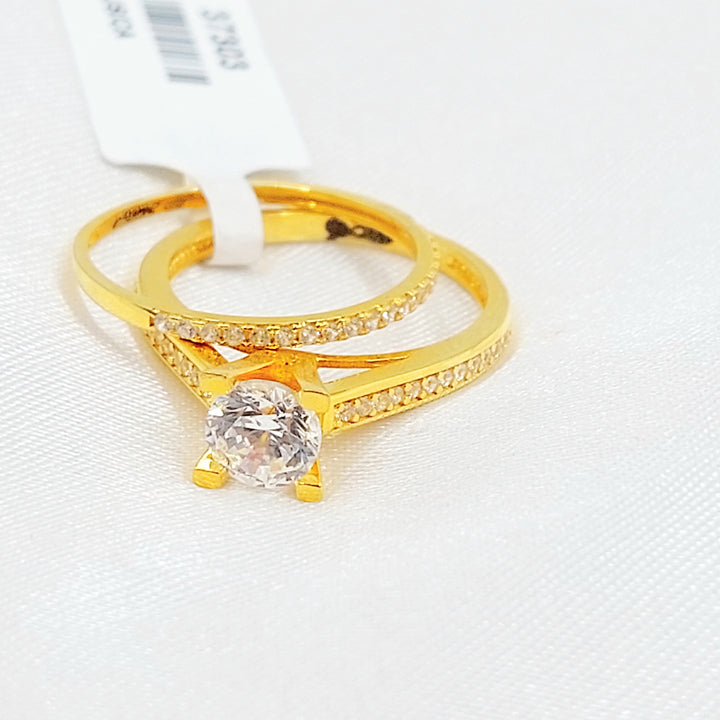 21K ذبلة تونز مرصع-مجوهرات الشيخ سعيد-Saeed Jewelry 