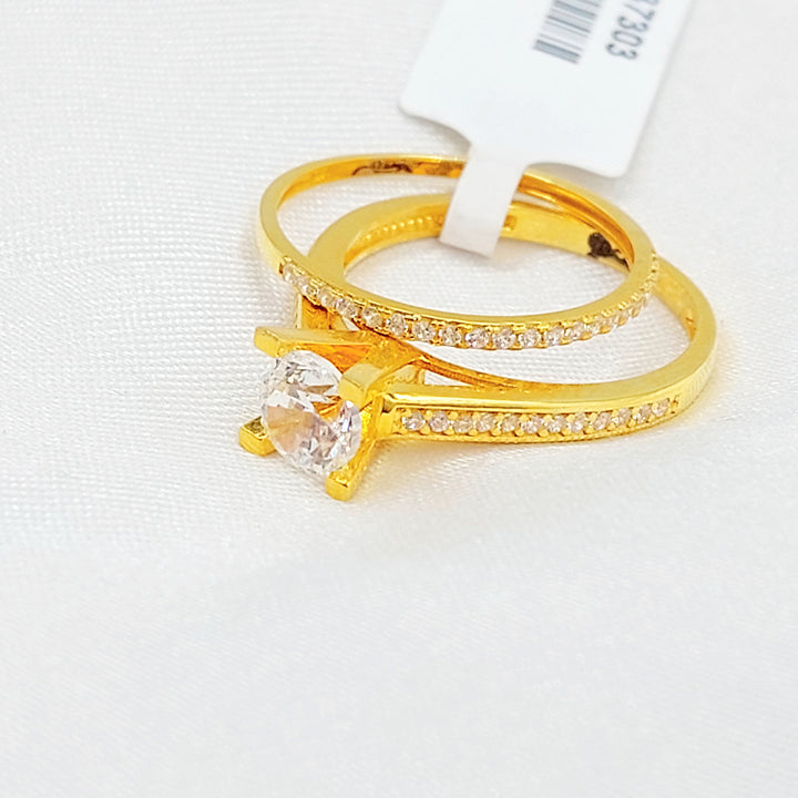 21K ذبلة تونز مرصع-مجوهرات الشيخ سعيد-Saeed Jewelry 