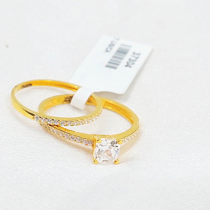 21K ذبلة تونز مرصع-مجوهرات الشيخ سعيد-Saeed Jewelry 
