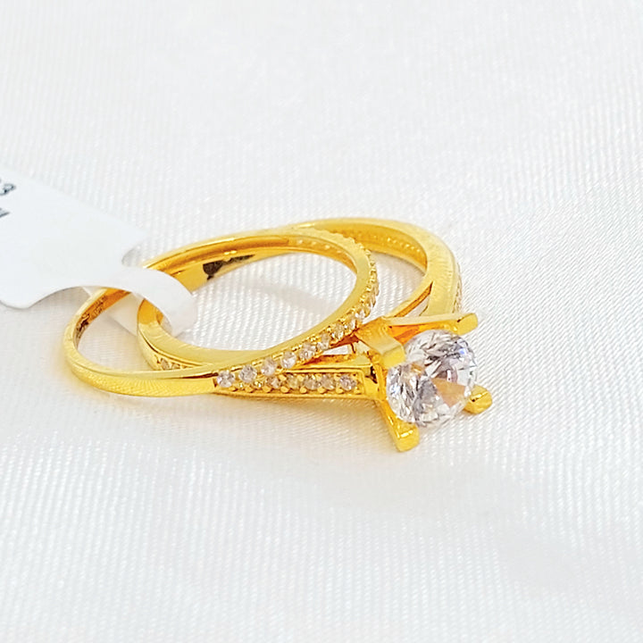 21K ذبلة تونز مرصع-مجوهرات الشيخ سعيد-Saeed Jewelry 