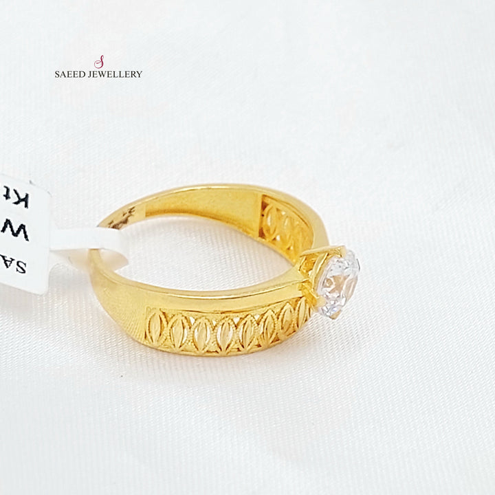 21K ذبلة تونز مرصع-مجوهرات الشيخ سعيد-Saeed Jewelry 