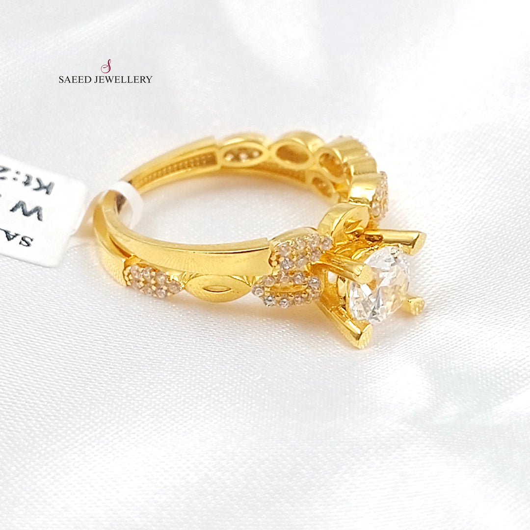 21K ذبلة تونز مرصع-مجوهرات الشيخ سعيد-Saeed Jewelry 