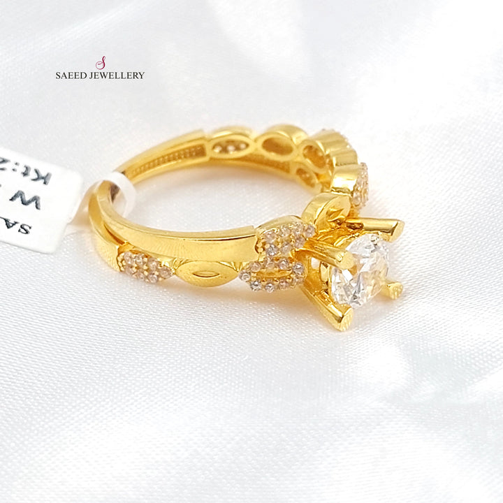 21K ذبلة تونز مرصع-مجوهرات الشيخ سعيد-Saeed Jewelry 