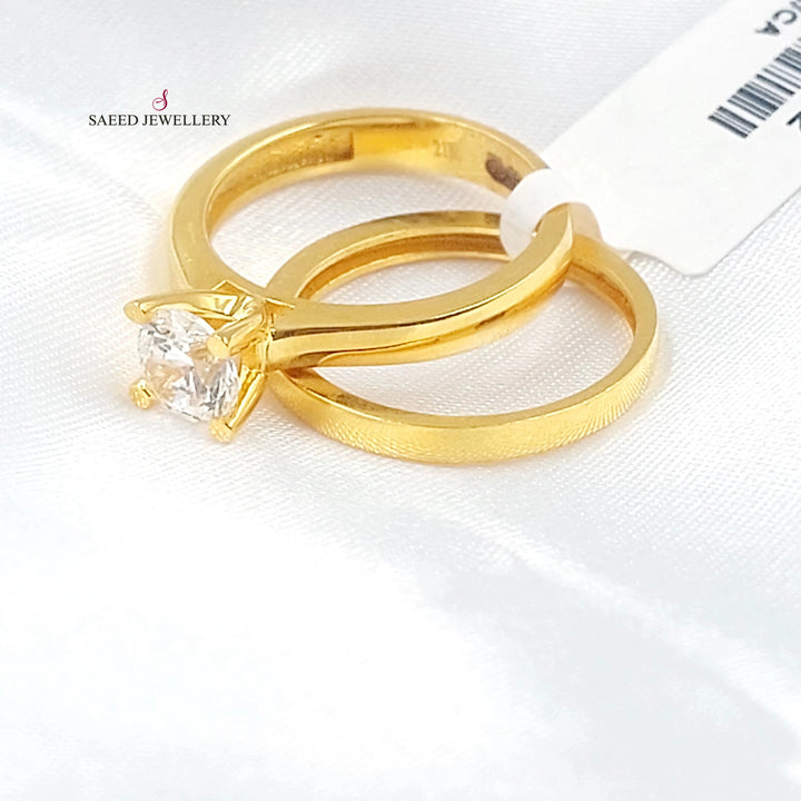 21K ذبلة تونز مرصع-مجوهرات الشيخ سعيد-Saeed Jewelry 