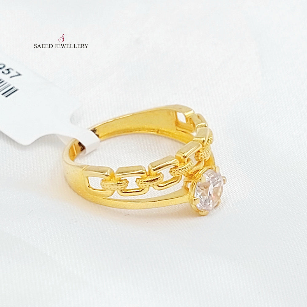 21K ذبلة تونز مرصع-مجوهرات الشيخ سعيد-Saeed Jewelry 