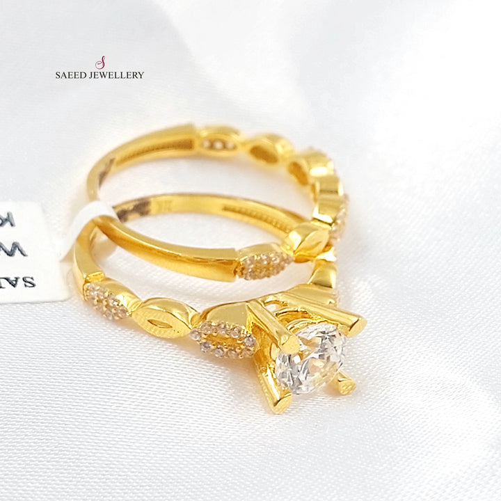 21K ذبلة تونز مرصع-مجوهرات الشيخ سعيد-Saeed Jewelry 