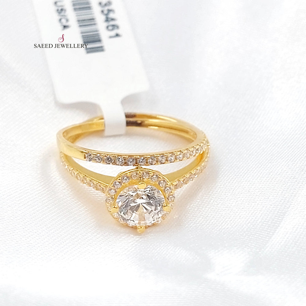 21K ذبلة تونز مرصع-مجوهرات الشيخ سعيد-Saeed Jewelry 