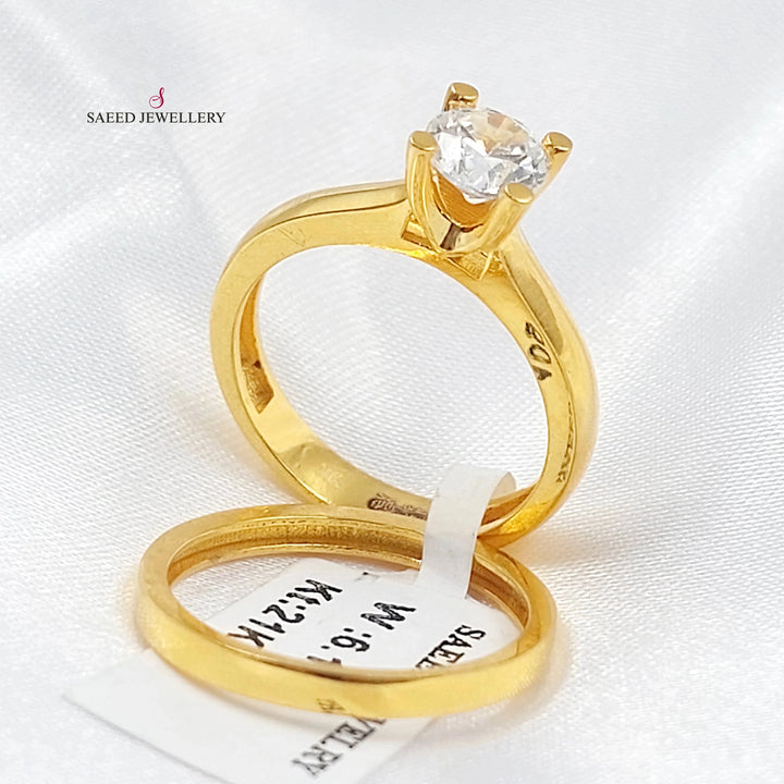 21K ذبلة تونز مرصع-مجوهرات الشيخ سعيد-Saeed Jewelry 