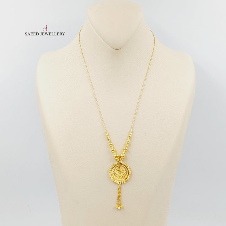 21K عقد رشادي اكسترا-مجوهرات الشيخ سعيد-Saeed Jewelry 