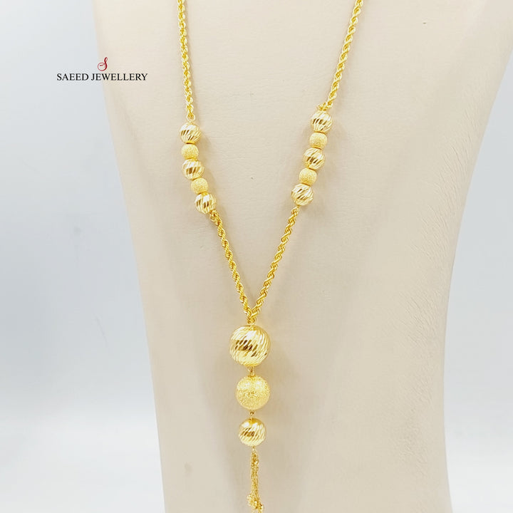 Balls Balls Necklace  Made Of 21K Yellow Gold by Saeed Jewelry-29294