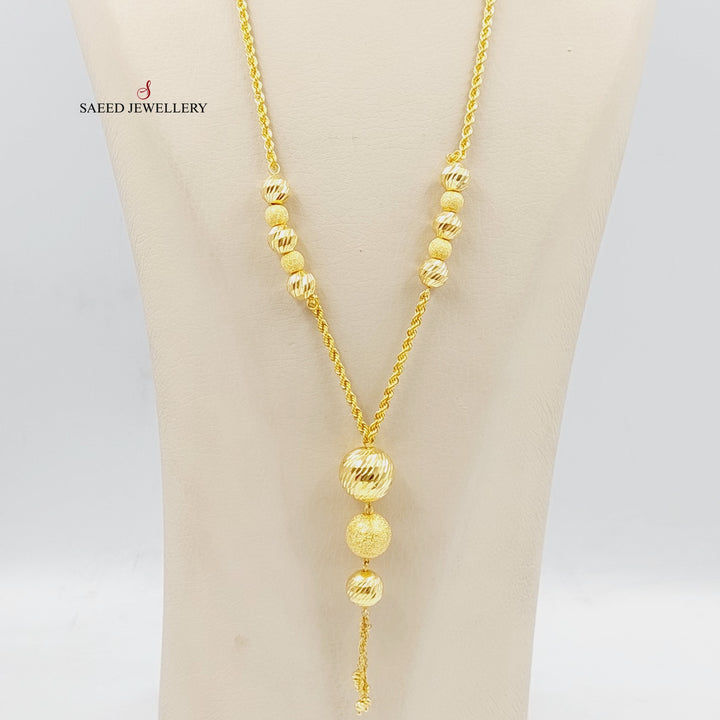 Balls Balls Necklace  Made Of 21K Yellow Gold by Saeed Jewelry-29294
