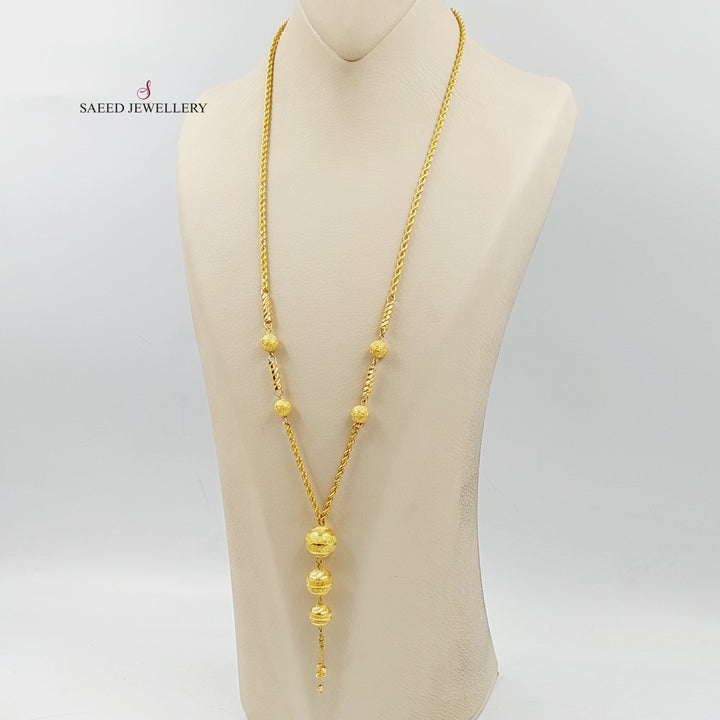 Balls Balls Necklace  Made Of 21K Yellow Gold by Saeed Jewelry-30307