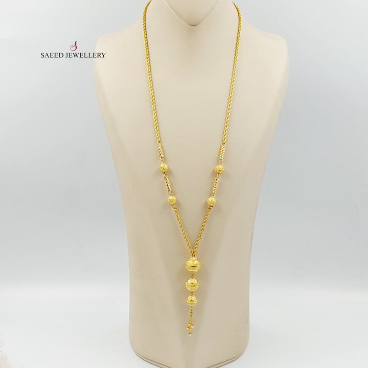 Balls Balls Necklace  Made Of 21K Yellow Gold by Saeed Jewelry-30307