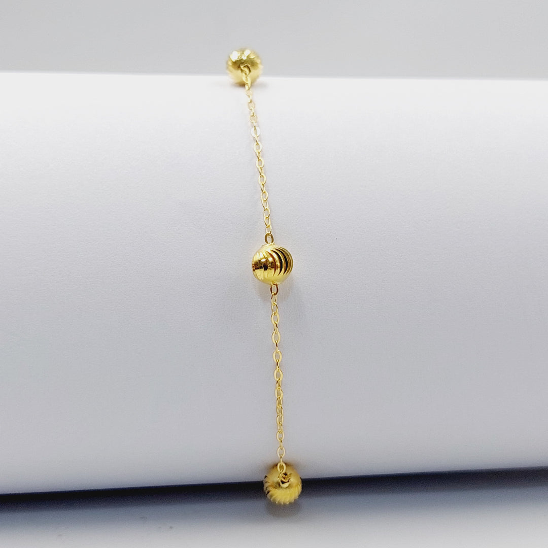 Balls Bracelet  Made Of 18K Yellow Gold by Saeed Jewelry-29442