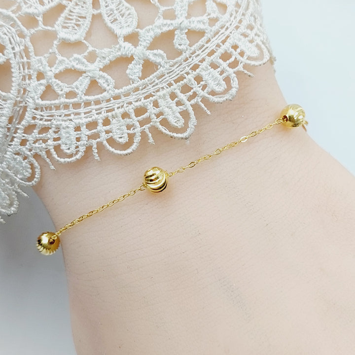 Balls Bracelet  Made Of 18K Yellow Gold by Saeed Jewelry-29442