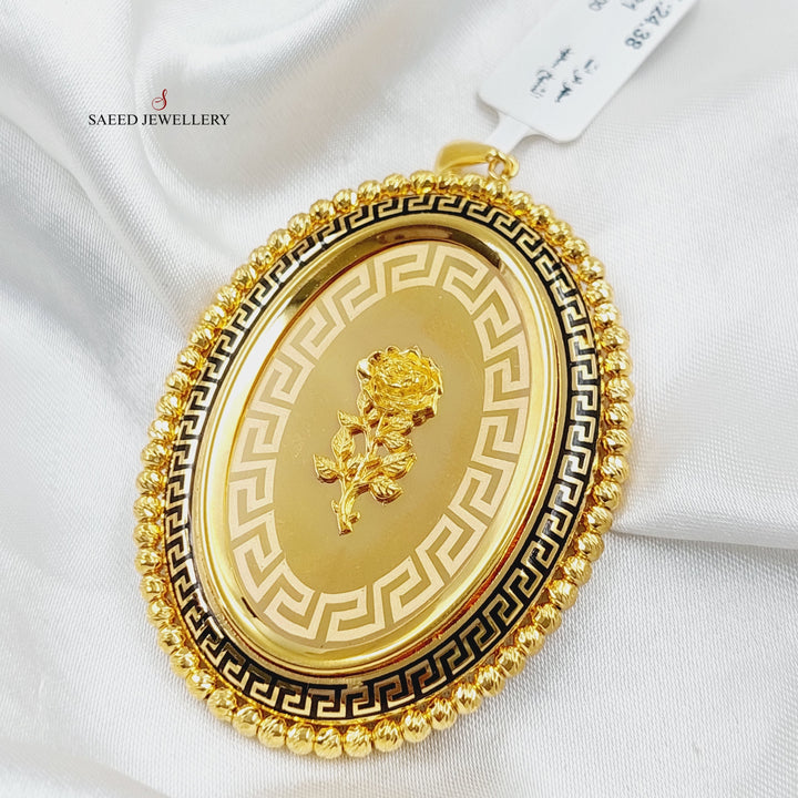 Balls Ounce Pendant  Made Of 21K Yellow Gold by Saeed Jewelry-29052