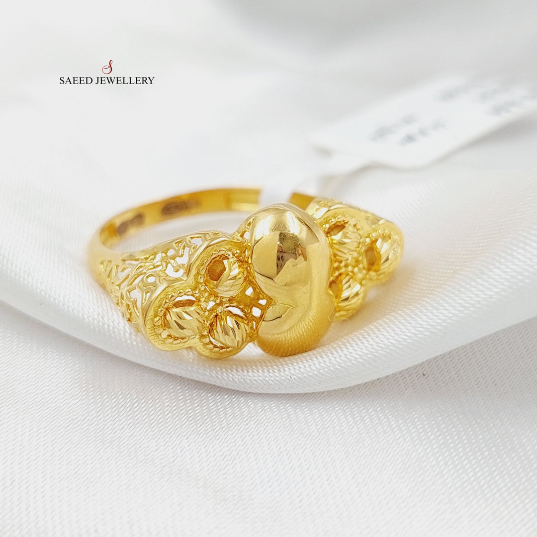 Balls Ring  Made Of 21K Yellow Gold by Saeed Jewelry-28783