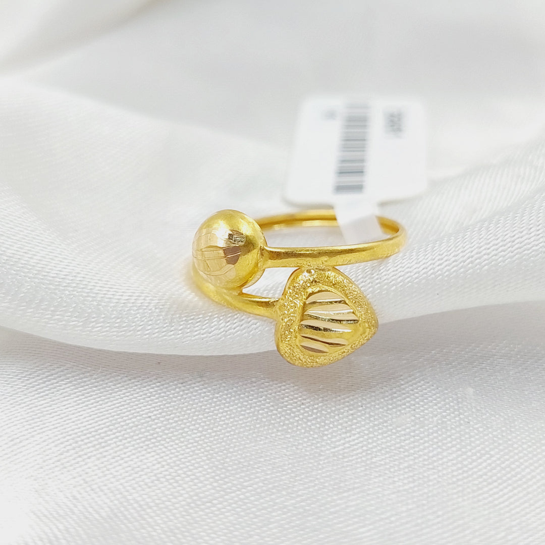 Balls Ring  Made Of 21K Yellow Gold by Saeed Jewelry-29061