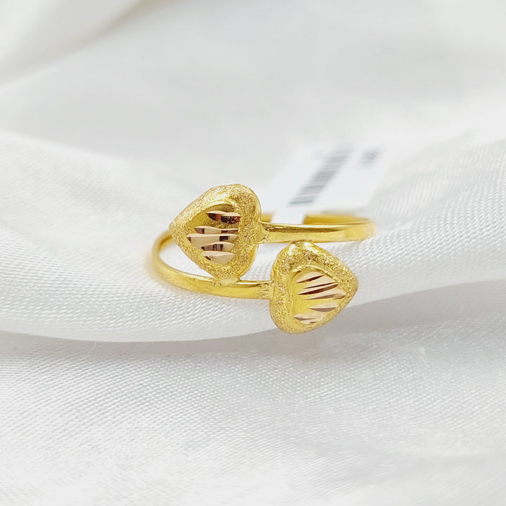 Balls Ring  Made Of 21K Yellow Gold by Saeed Jewelry-29071
