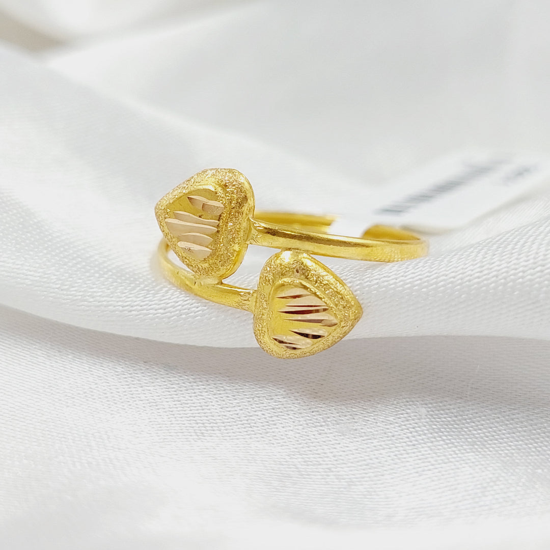 Balls Ring  Made Of 21K Yellow Gold by Saeed Jewelry-29071
