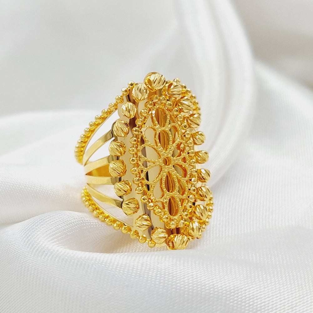 Balls Ring Made Of K Yellow Gold by Saeed Jewelry-28450