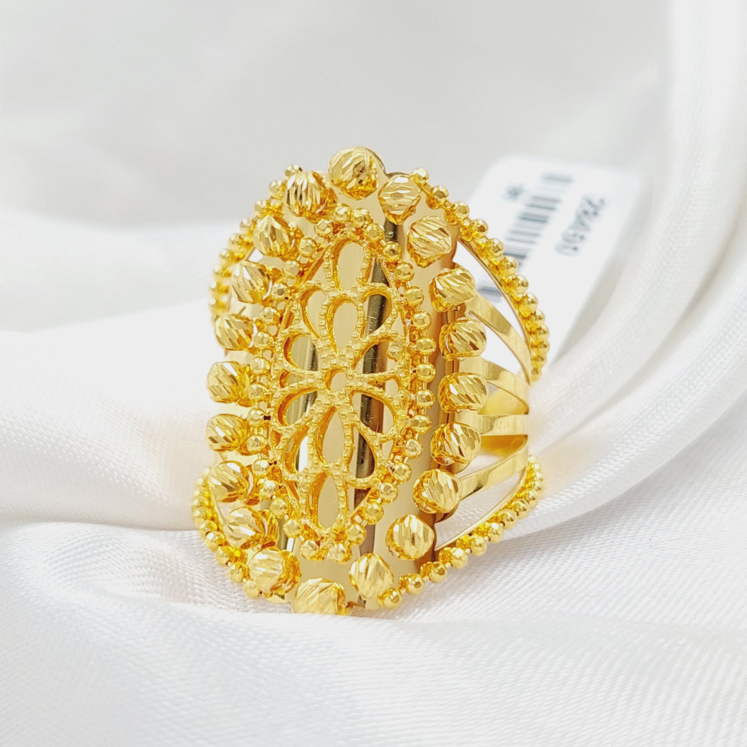 Balls Ring Made Of K Yellow Gold by Saeed Jewelry-28450