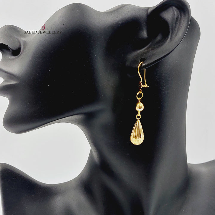 Bell Earrings  Made Of 21K Yellow Gold by Saeed Jewelry-29926