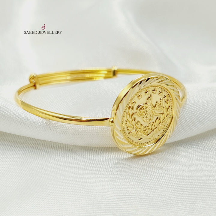 Children's Bracelet  Made Of 18K Yellow Gold by Saeed Jewelry-30760