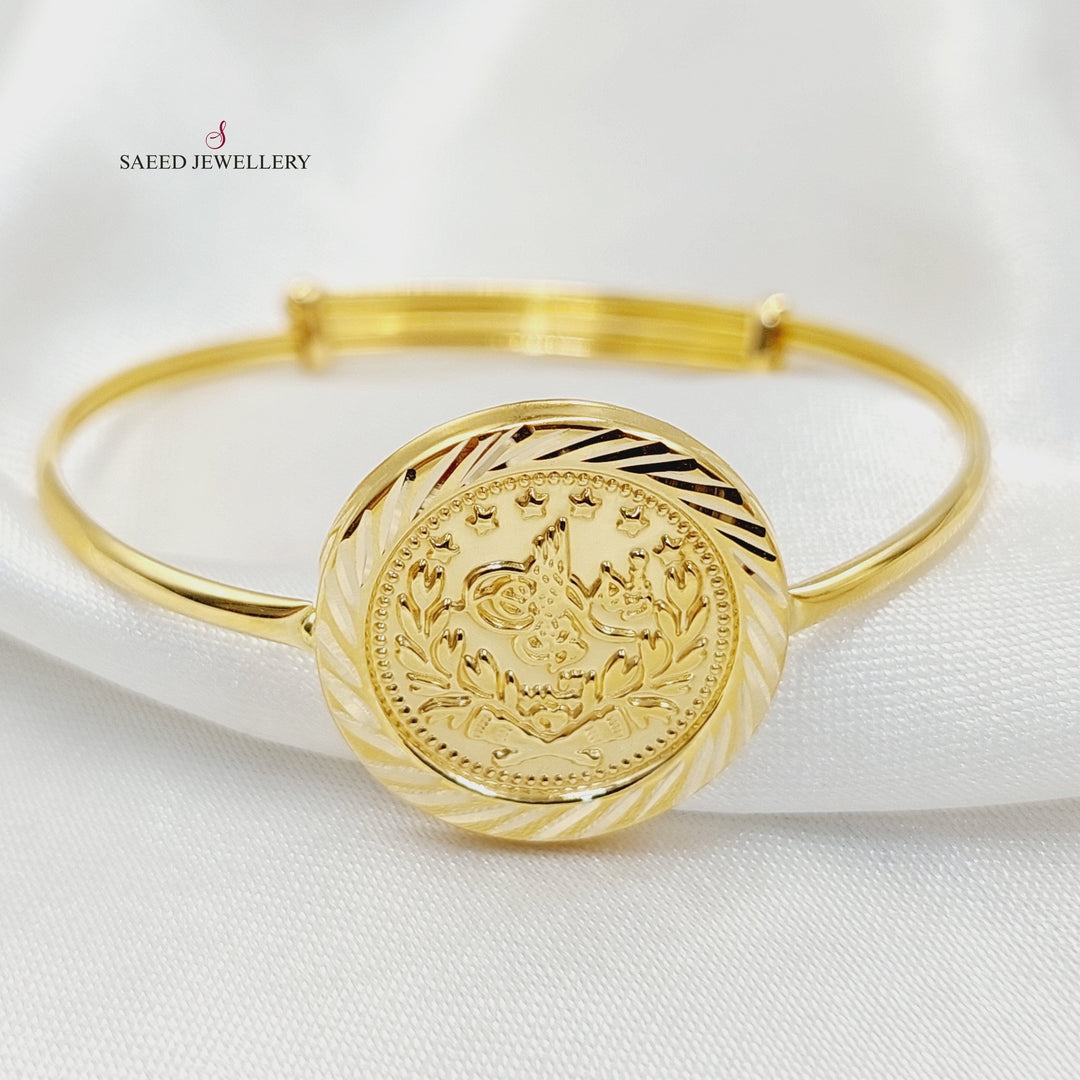Children's Bracelet  Made Of 18K Yellow Gold by Saeed Jewelry-30760